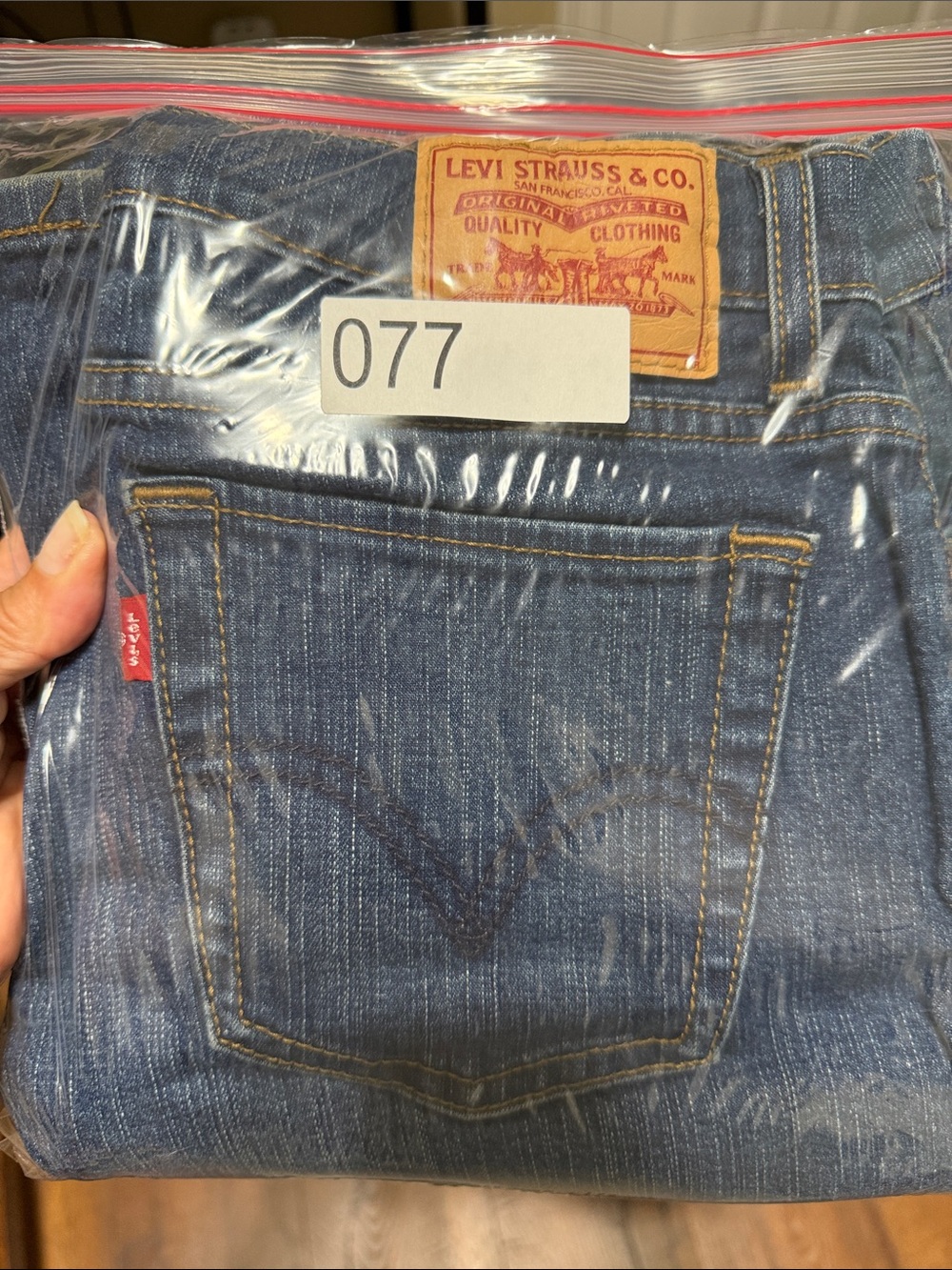 Levi's Perfectly Slimming 512 Women's Boot Cut Jeans - Dark Blue Denim